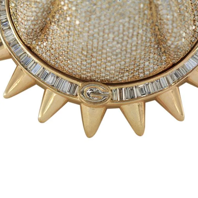 CUSTOM DIAMOND BULLDOG PENDANT