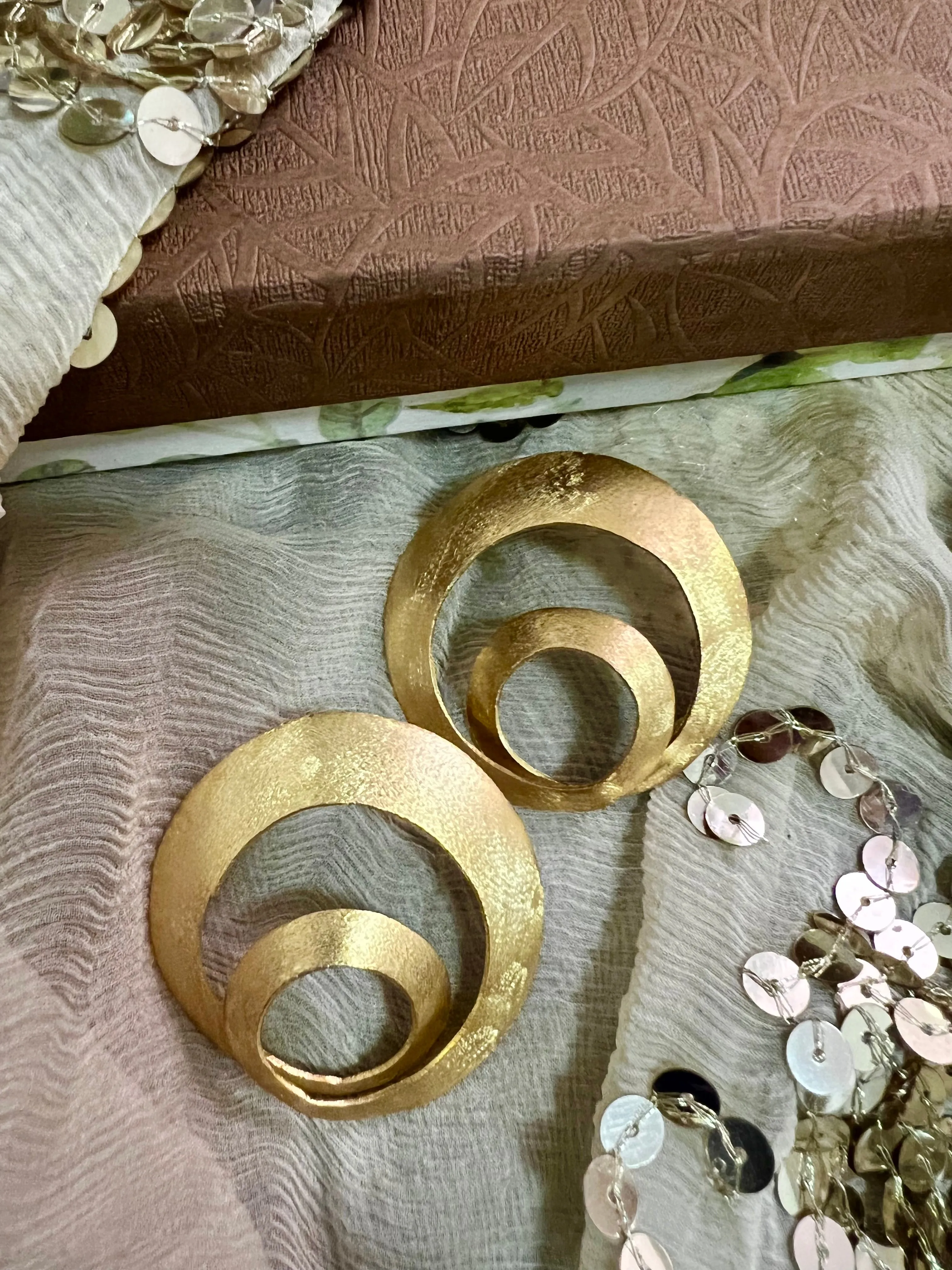 Designer Spiral Studs