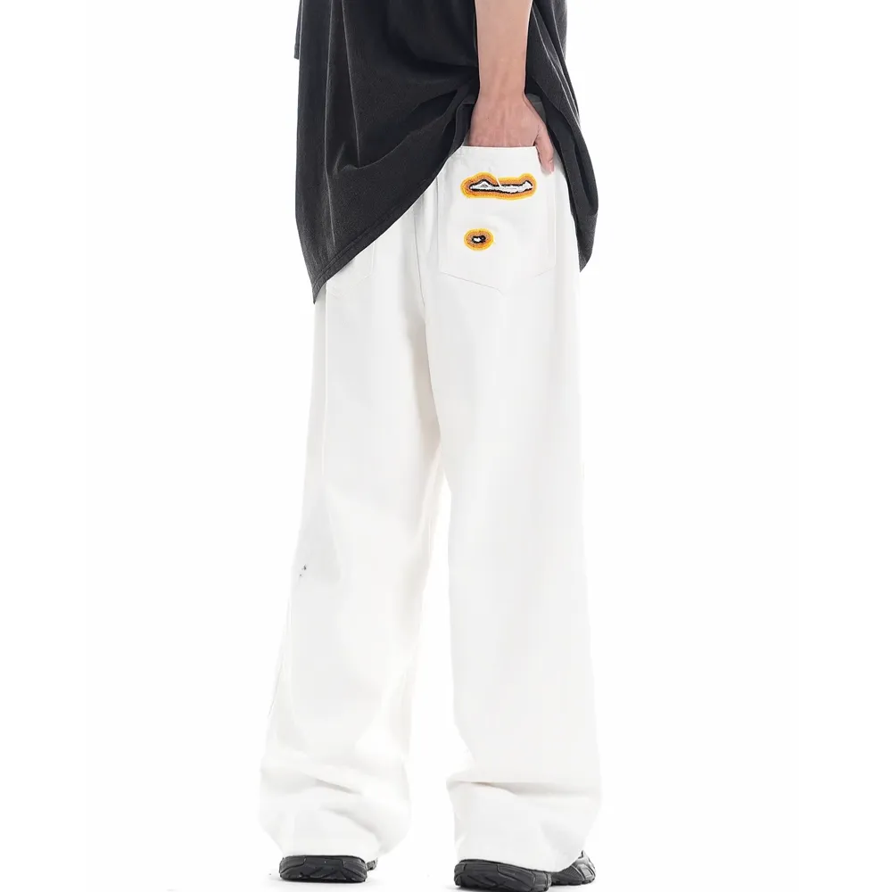 DF |Street Flame Ripped Jeans