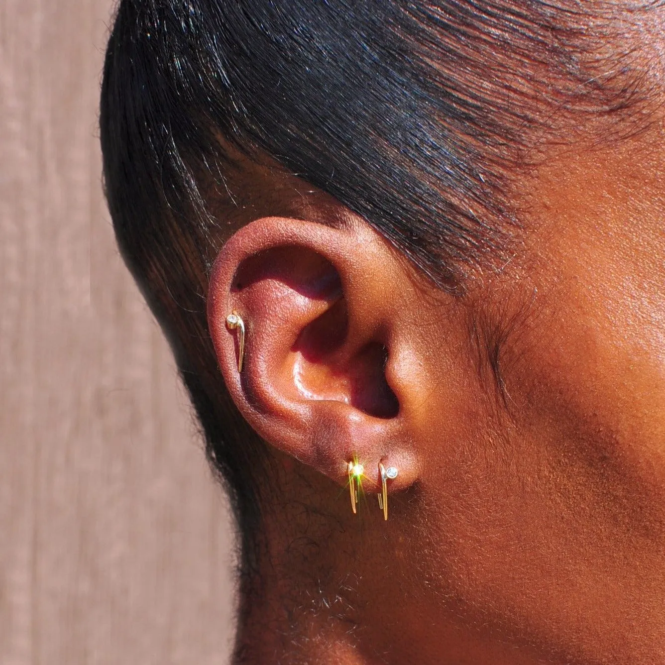 Diamond Hug Earrings