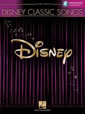 DISNEY CLASSIC SONGS HIGH VOICE BK/CD