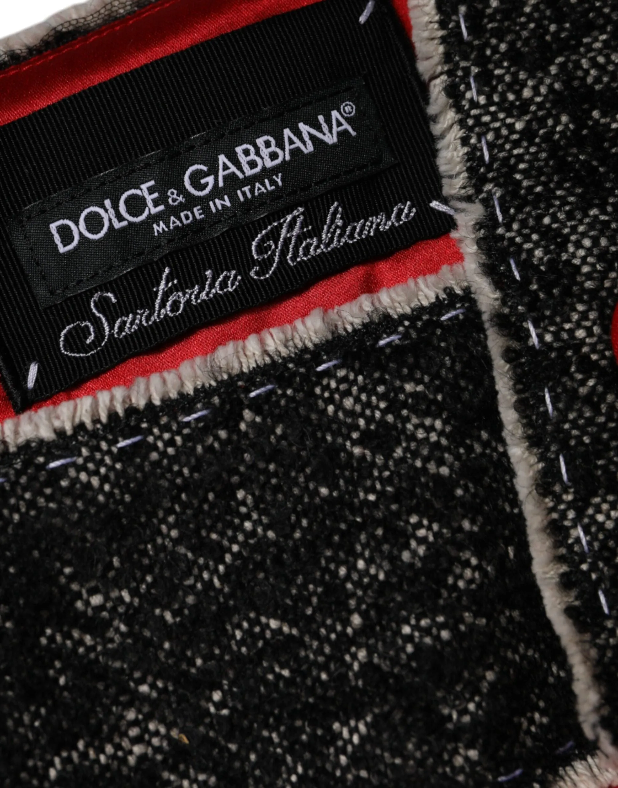 Dolce&Gabbana Women Red Dress Wool Blend Lined A-Line Mini Bodycon Wrap Sz IT 44