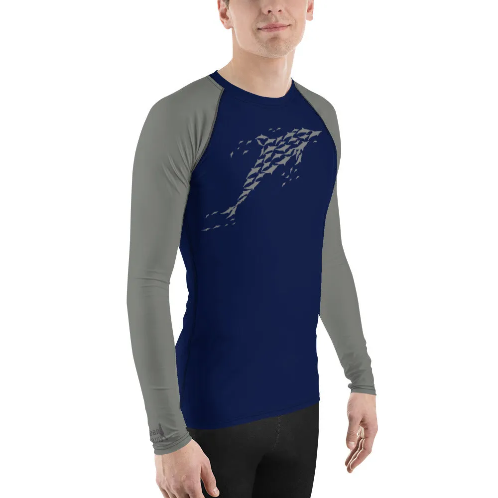 Dolphin Dreaming Men's Rash Guard