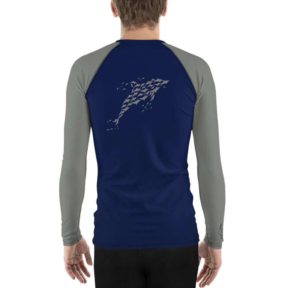 Dolphin Dreaming Men's Rash Guard