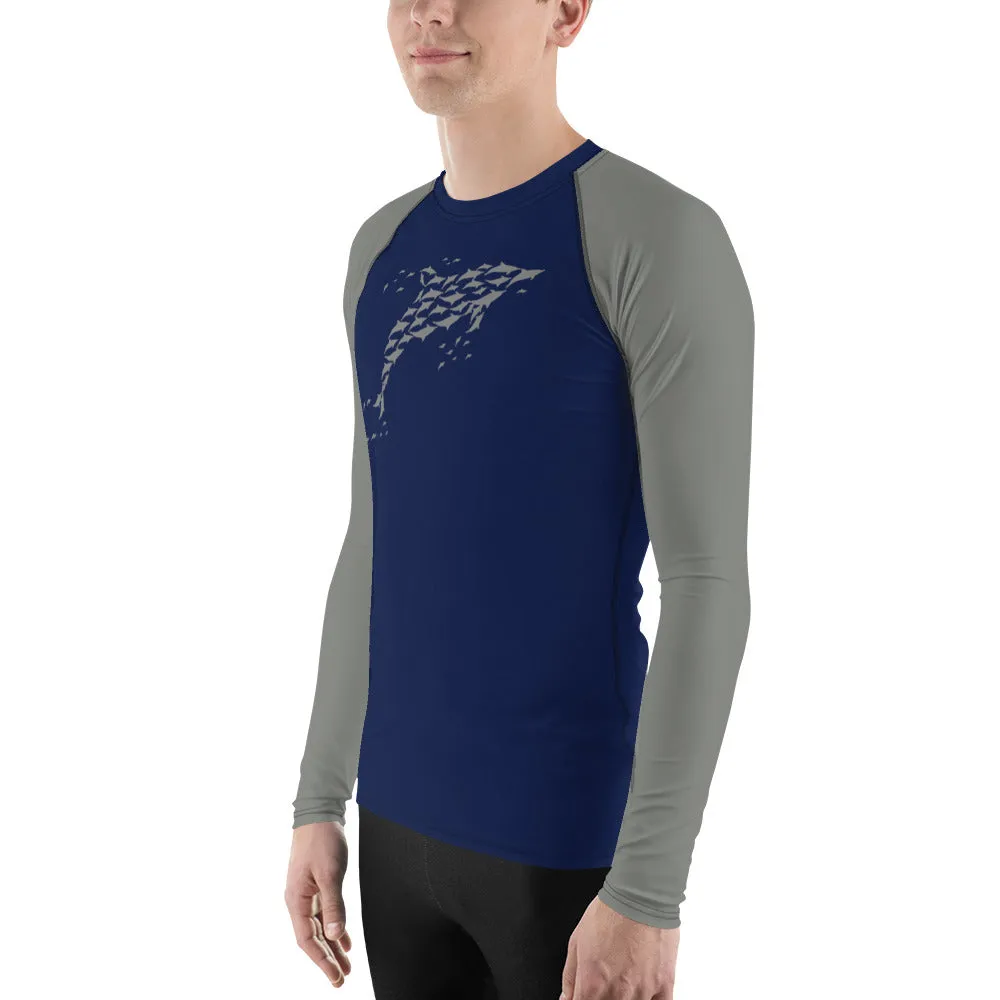 Dolphin Dreaming Men's Rash Guard