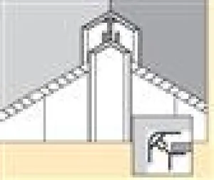 Dumatrim Universal Corner Aluminium Dark Grey