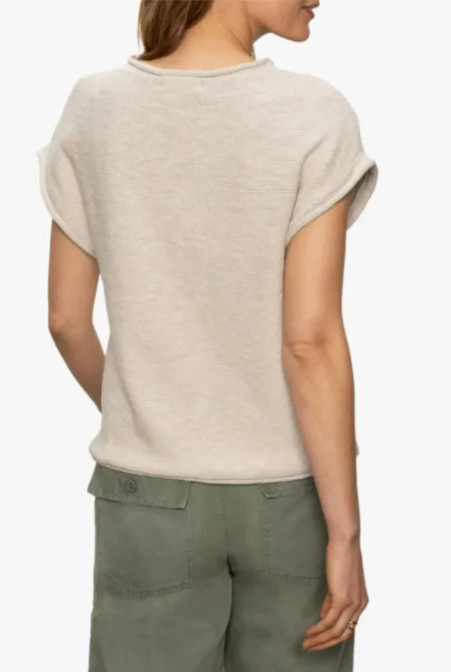 EASY SWEATER TEE-FLAX