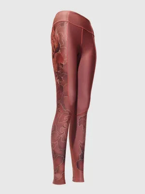 Elonga Legging Eagle Maroon