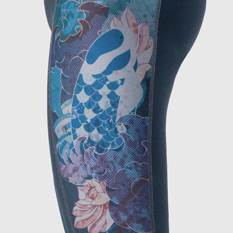 Elonga Legging Koi Blue