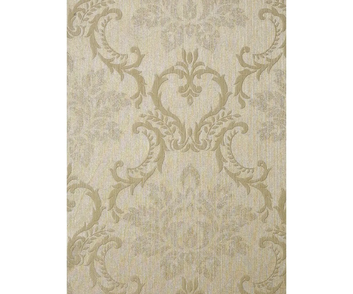 Embossed Floral Lattice Damask Brown 266651 Wallpaper