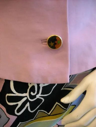 Emo Love Vintage Feraud Lavender Jacket & Print Skirt Set