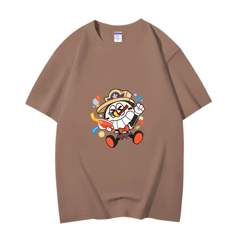 Fashion Anime Honkai: Star Rail Niko Gerentes 230g GSM Hipster Style Oversized Cotton T-shirt