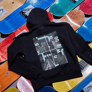 Focus x Paul Banks All The Buildings Hooded Sweatshirt - Black
