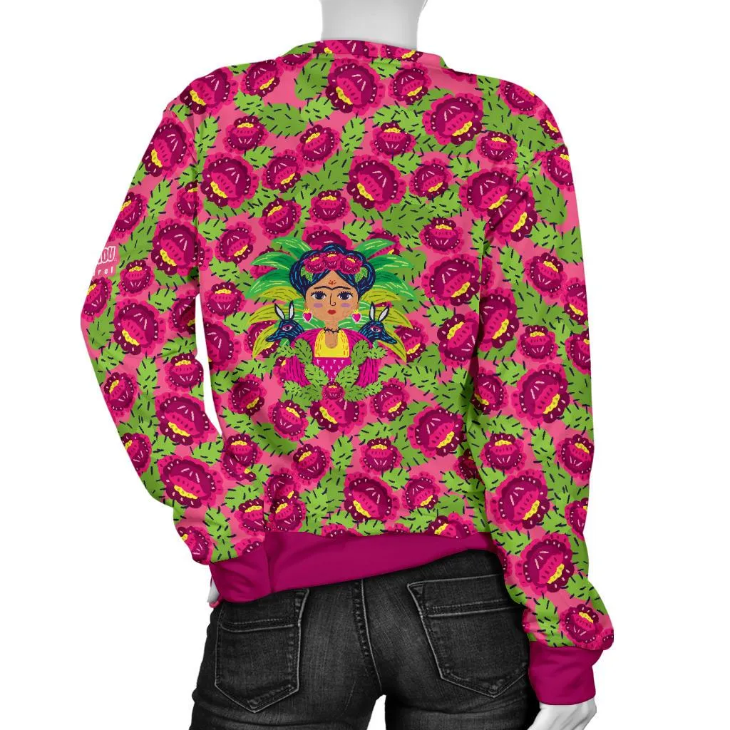 Frida Flowers/Cactus Sweater