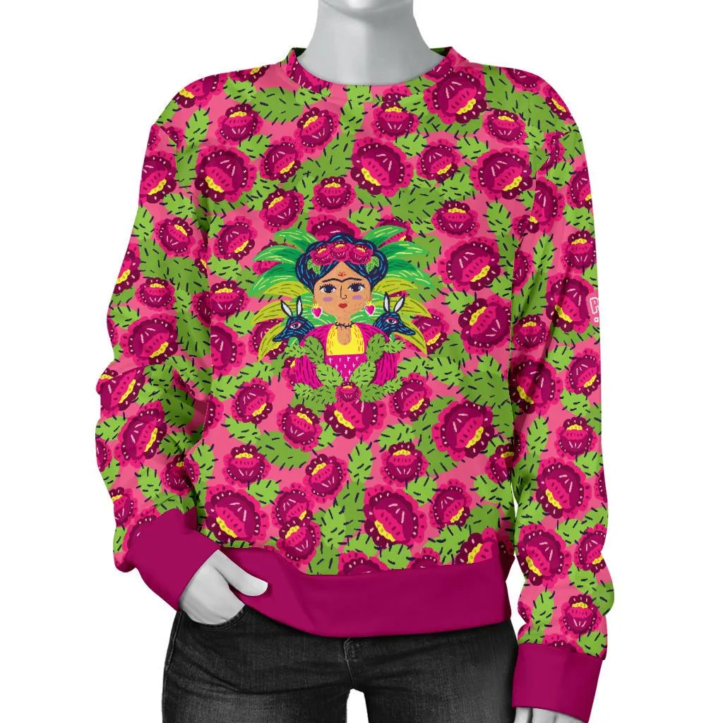 Frida Flowers/Cactus Sweater