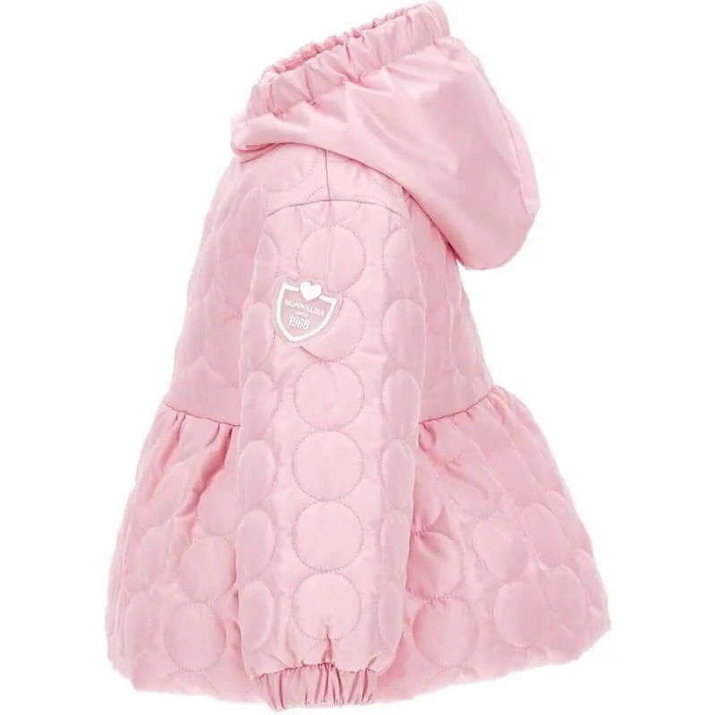 Girls Pink Quilted Jacket