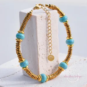 Gleaming Essence Bracelet in Turquoise