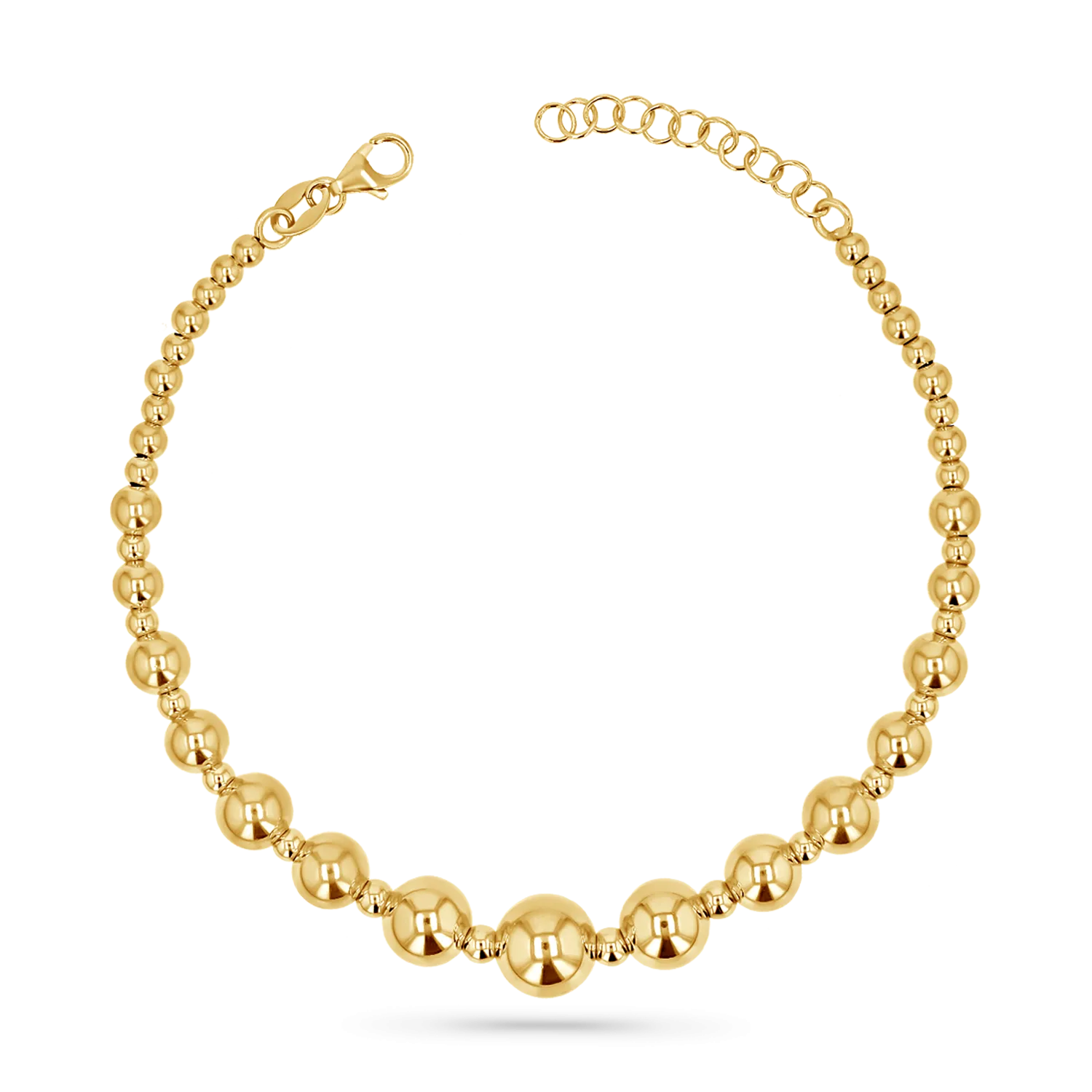 Graduating Ball Bead Bracelet