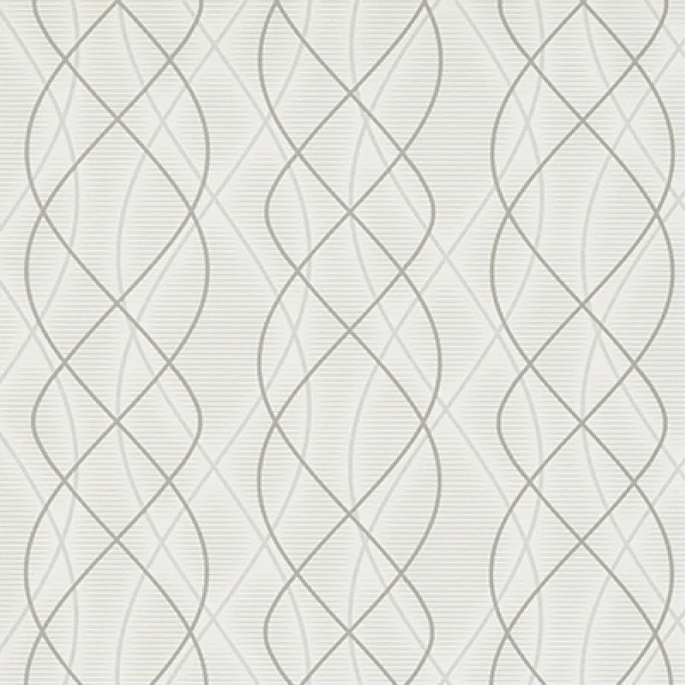 Graphic Swirls Grey 6832-31 Wallpaper