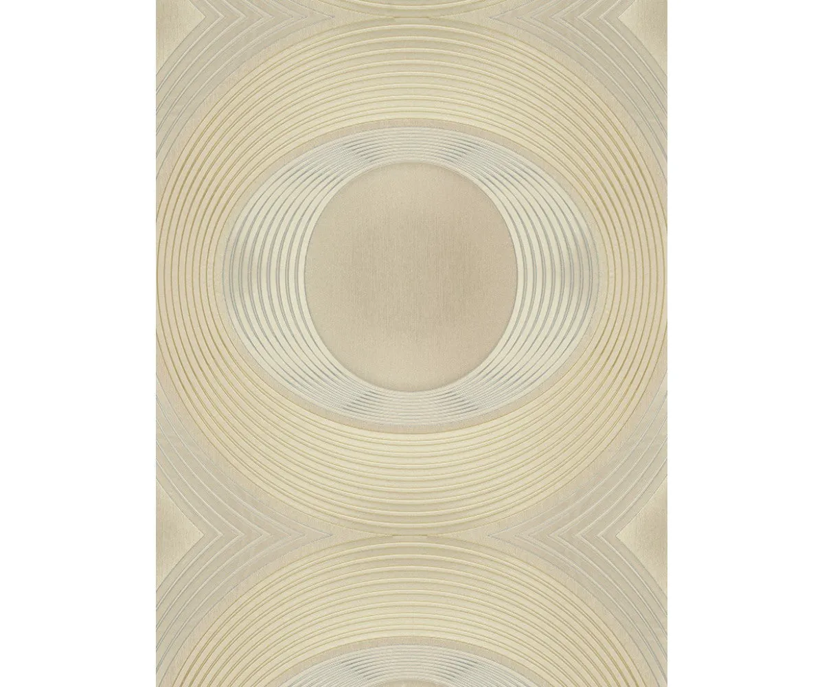 Graphics 3D Effects Beige 5803-02 Wallpaper