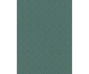 Graphics 3D Squares Teal 5808-18 Wallpaper