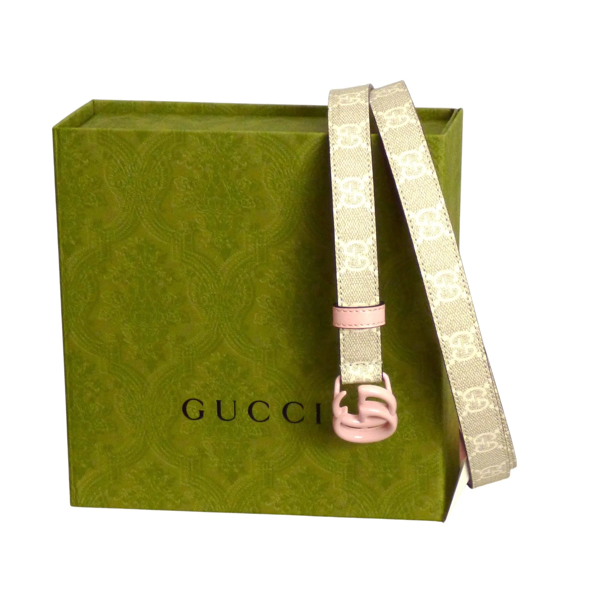 GUCCI- NWT Pink Marmont Belt, 110c