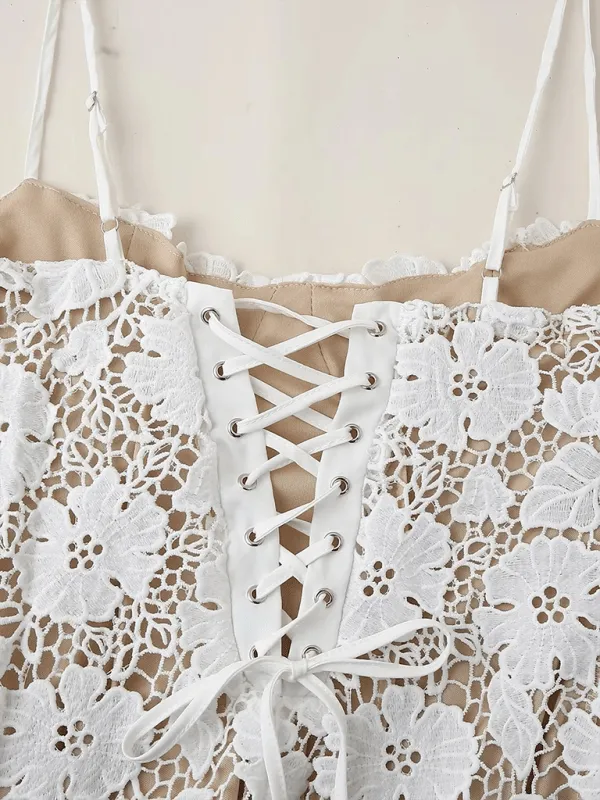 GYPSY GIRL - Lace Corset Back Style Dress