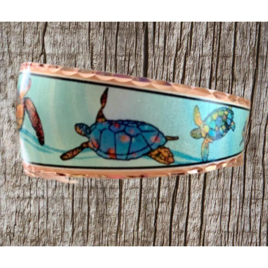 Handcrafted Sea Turtle Nautical Bracelet
