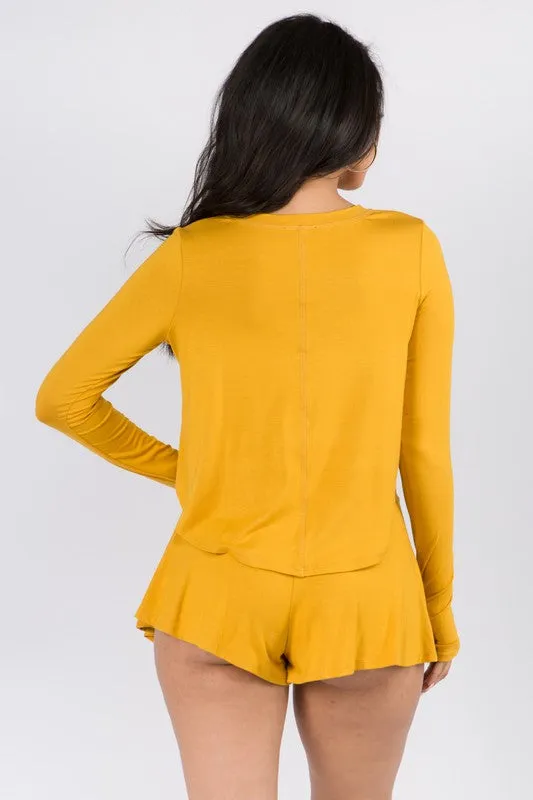 Hi Lo Swing Short Set