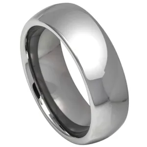 High Polish Classic Domed Band
