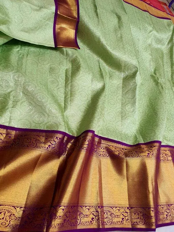 High Quality Wedding Kanjivaram Pure Silk Saree