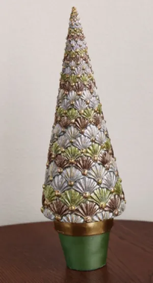 Holiday Royal Forest Princess 12.5" Cone Tree