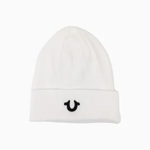 Horseshoe Badge Watch Beanie Hat