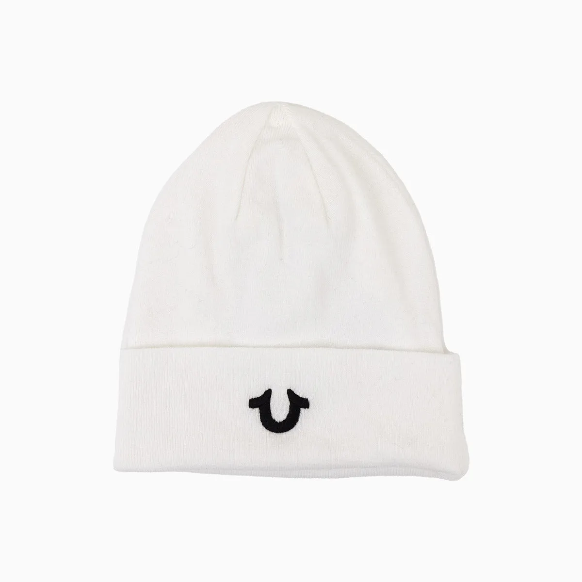 Horseshoe Badge Watch Beanie Hat