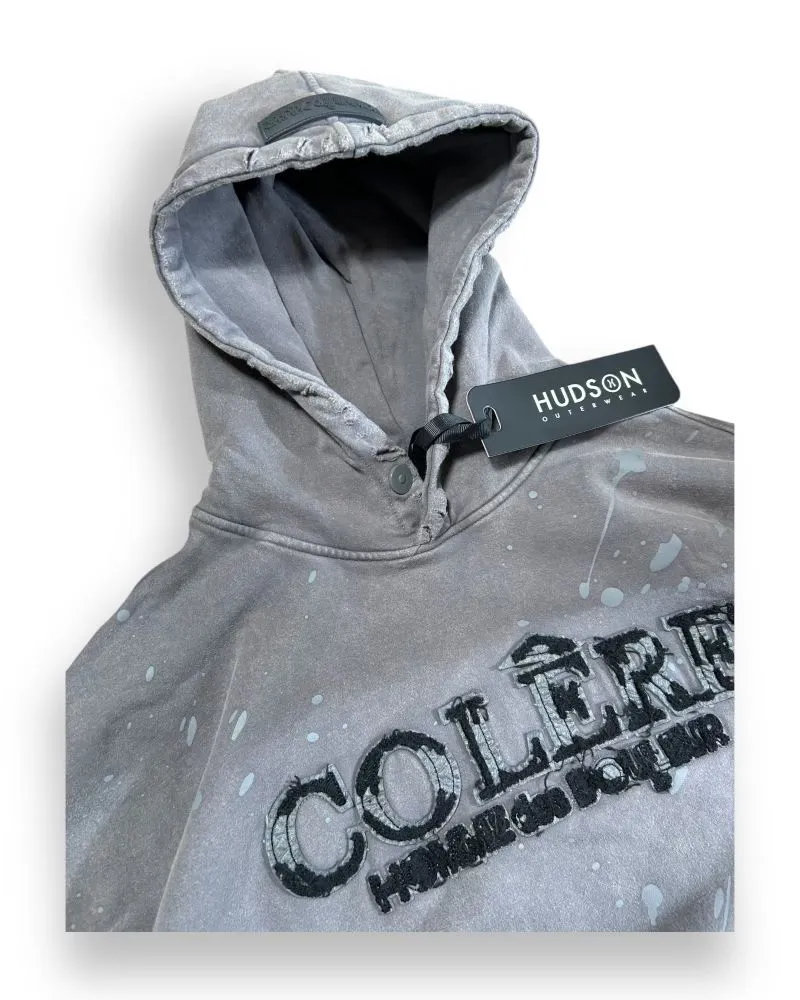 Hudson - Colere Hoodie - Grey Acid