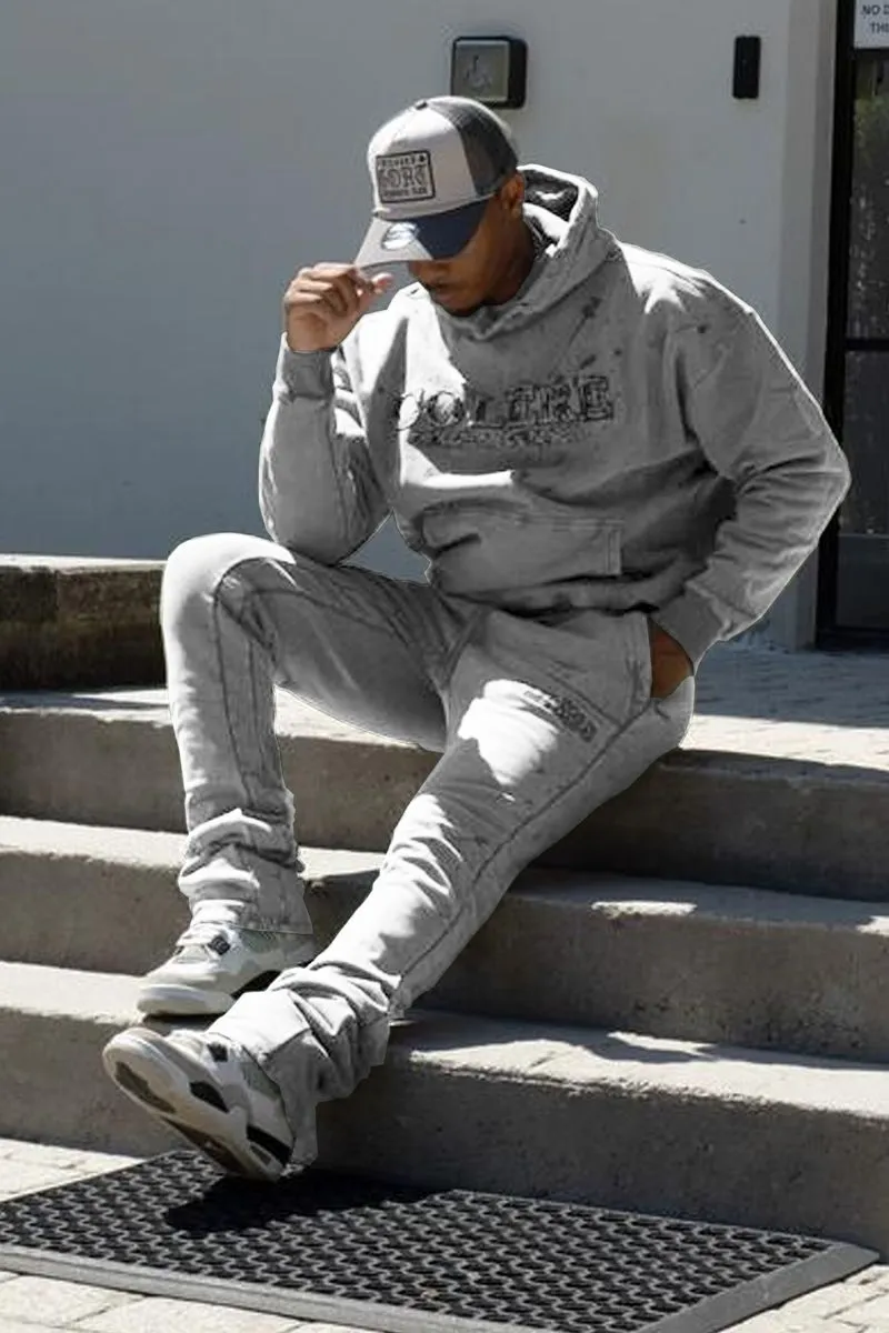 Hudson - Colere Hoodie - Grey Acid