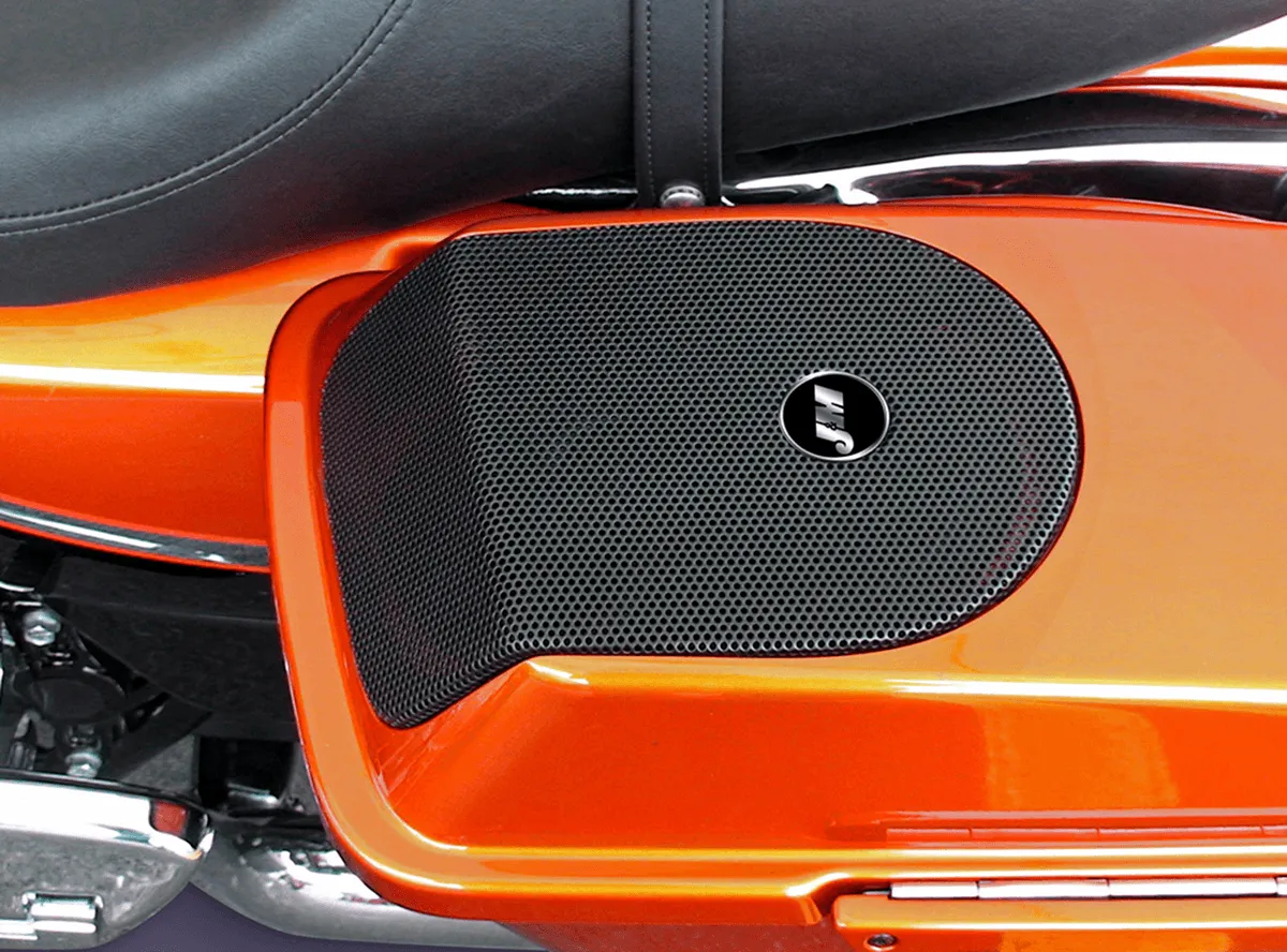 J&M HSBL-065X7-XXR Saddlebag-Lid Kit with Rokker XXR 5in. x 7in. Speakers