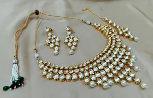 JANVI Designer Polki Diamond Necklace sets