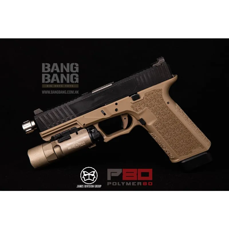 JDG Polymer80 Licensed P80 PF940V2 Frame for Glock 17 Gen3 ( UMAREX / TM / WE ) - Grey
