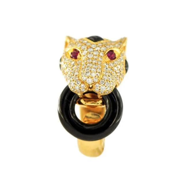 JDR627172- DIAMOND CHEETAH RING