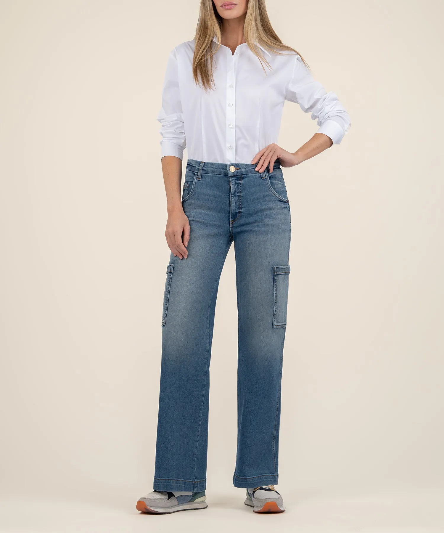 Jodi High Rise Wide Leg, Exclusive - FINAL SALE