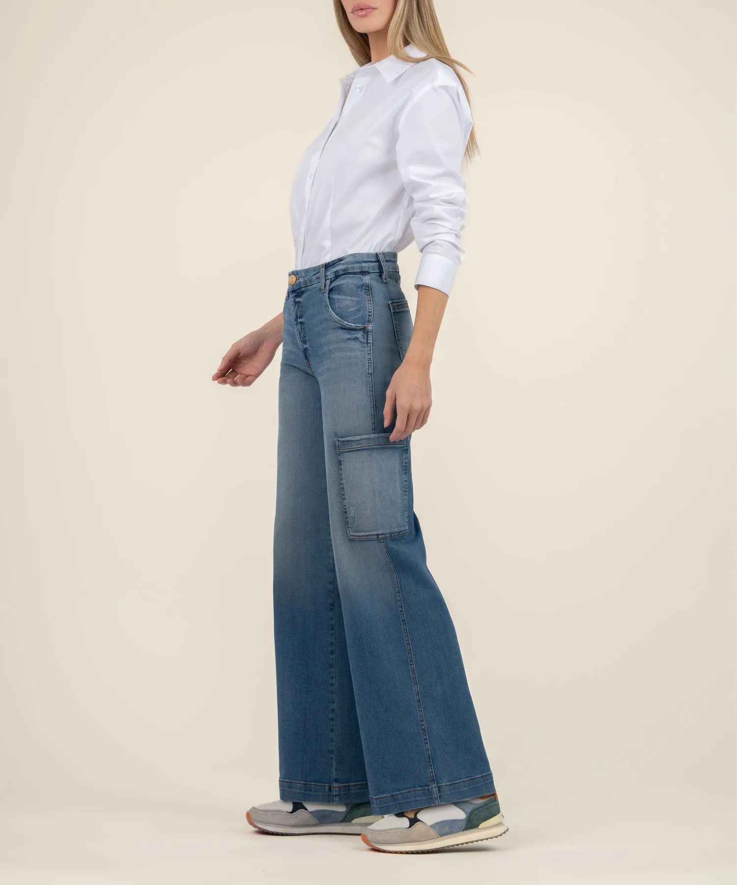 Jodi High Rise Wide Leg, Exclusive - FINAL SALE