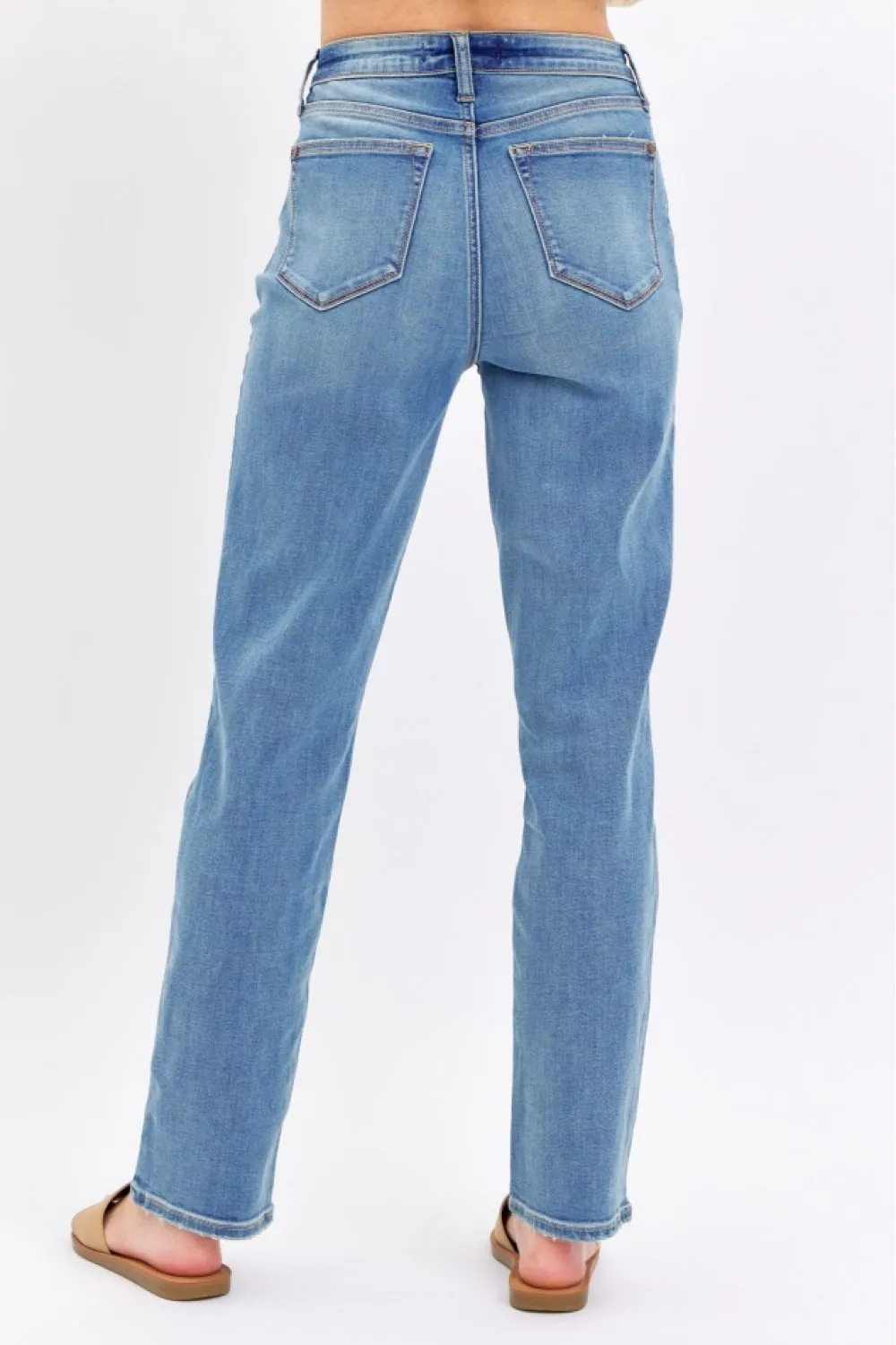 Judy Blue Full Size High Waist Straight Jeans ONLINE EXCLUSIVE