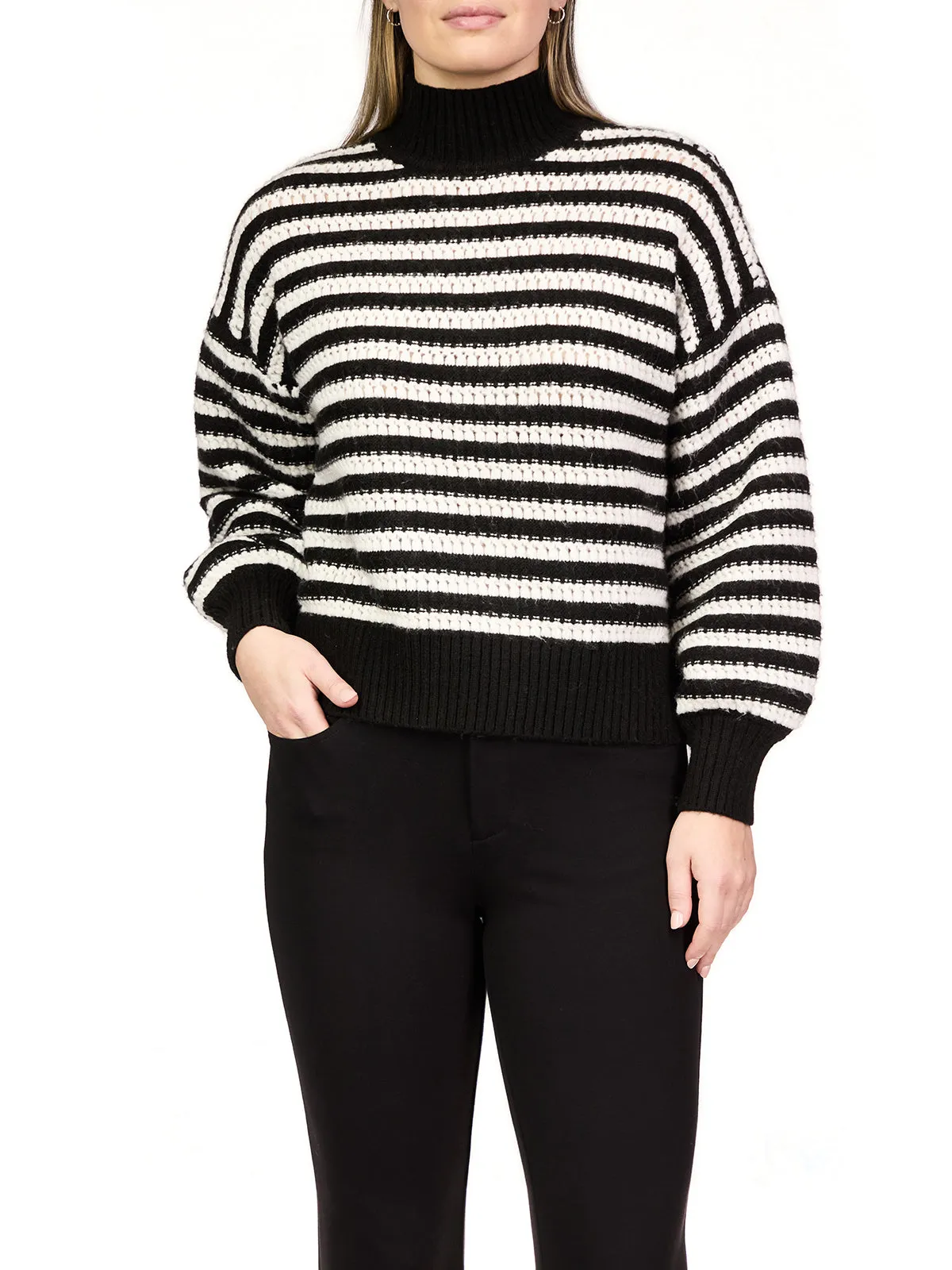 KEEP IT CHIC STRIPE SWEATER