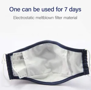 Kutehealth Reusable Fashion Designed Party Face Cover with 5 Layers Filters
