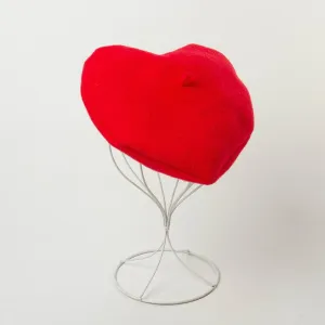 Lovely Heart Wool Beret