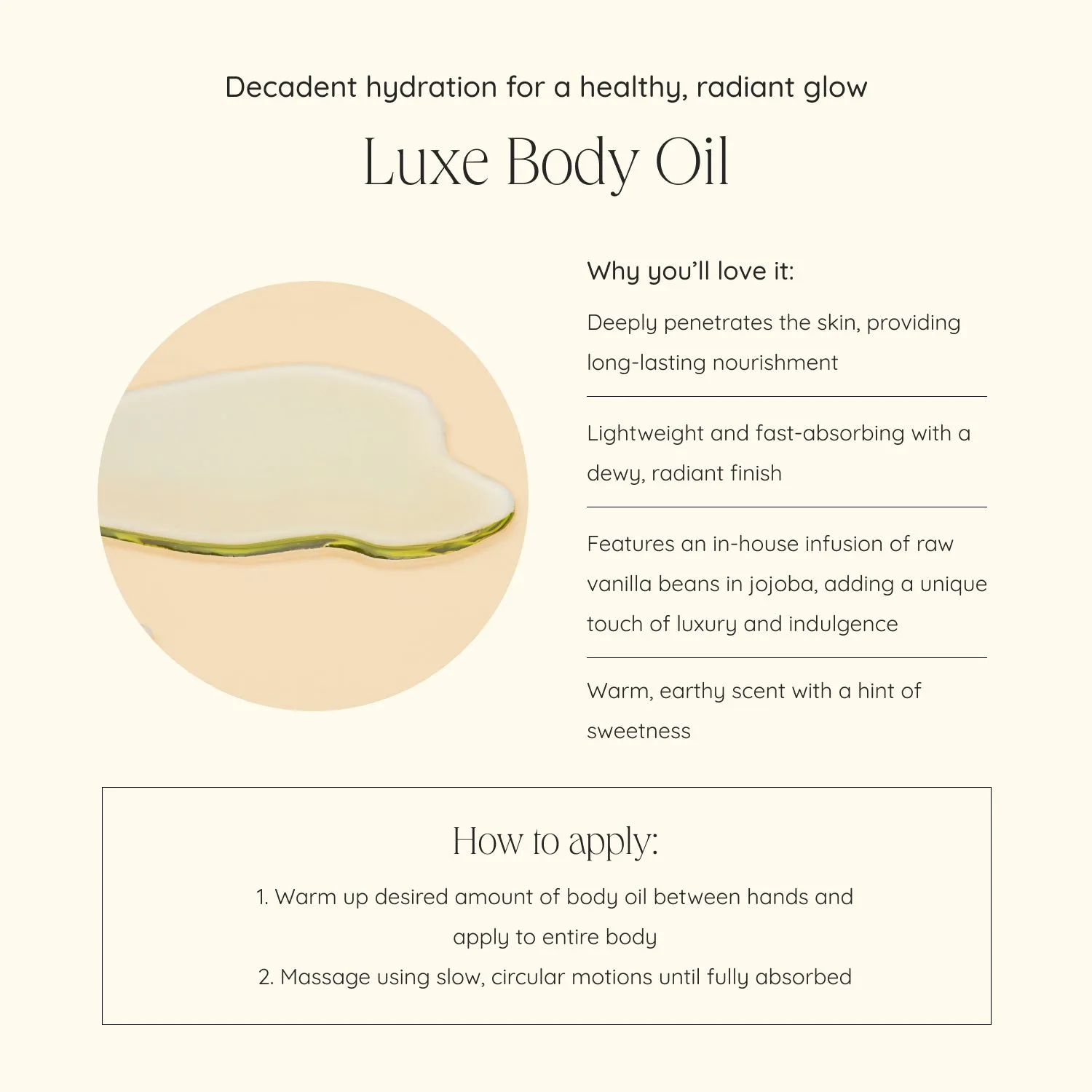 Luxe Body Oil