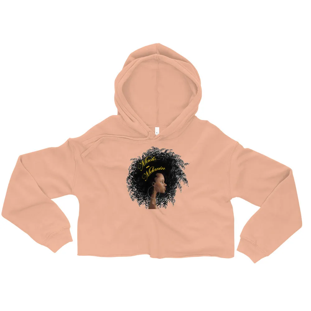 Made with Melanin - Women's Crop Hoodie