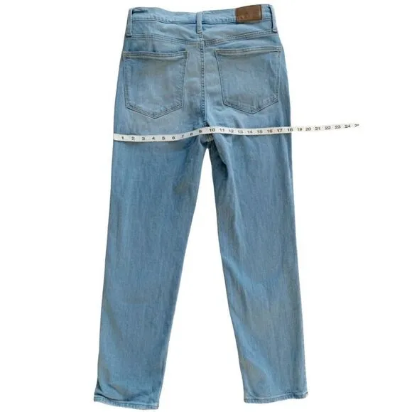MADEWELL Classic Straight High Rise Jeans!