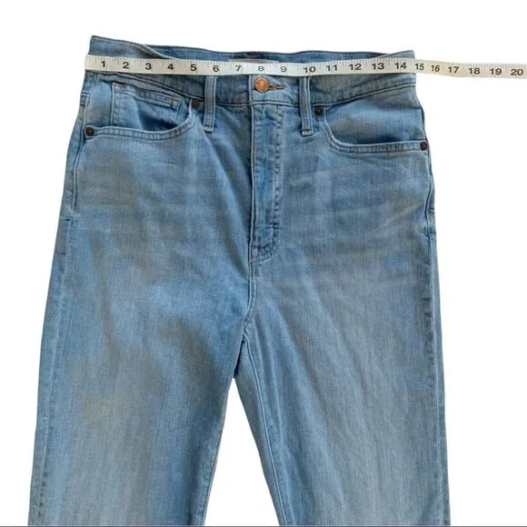 MADEWELL Classic Straight High Rise Jeans!